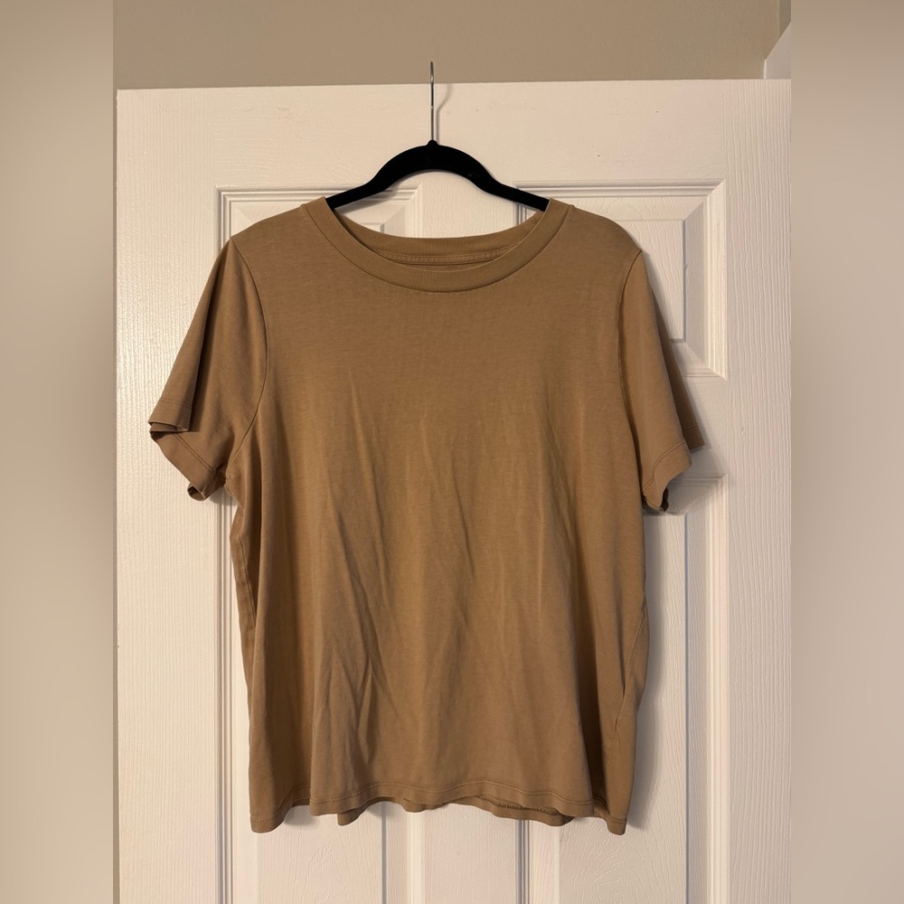 Madewell Brown Basic Tee Size XL